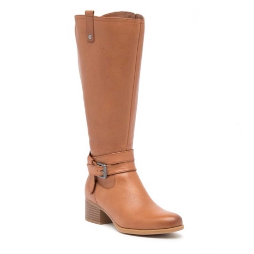 Naturalizer | Kim Ankle Strap Leather Boot - Wide